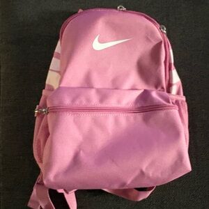 Nike Light Pink Backpack with White Logo